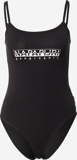 NAPAPIJRI Shirtbody in schwarz / weiß, Produktansicht