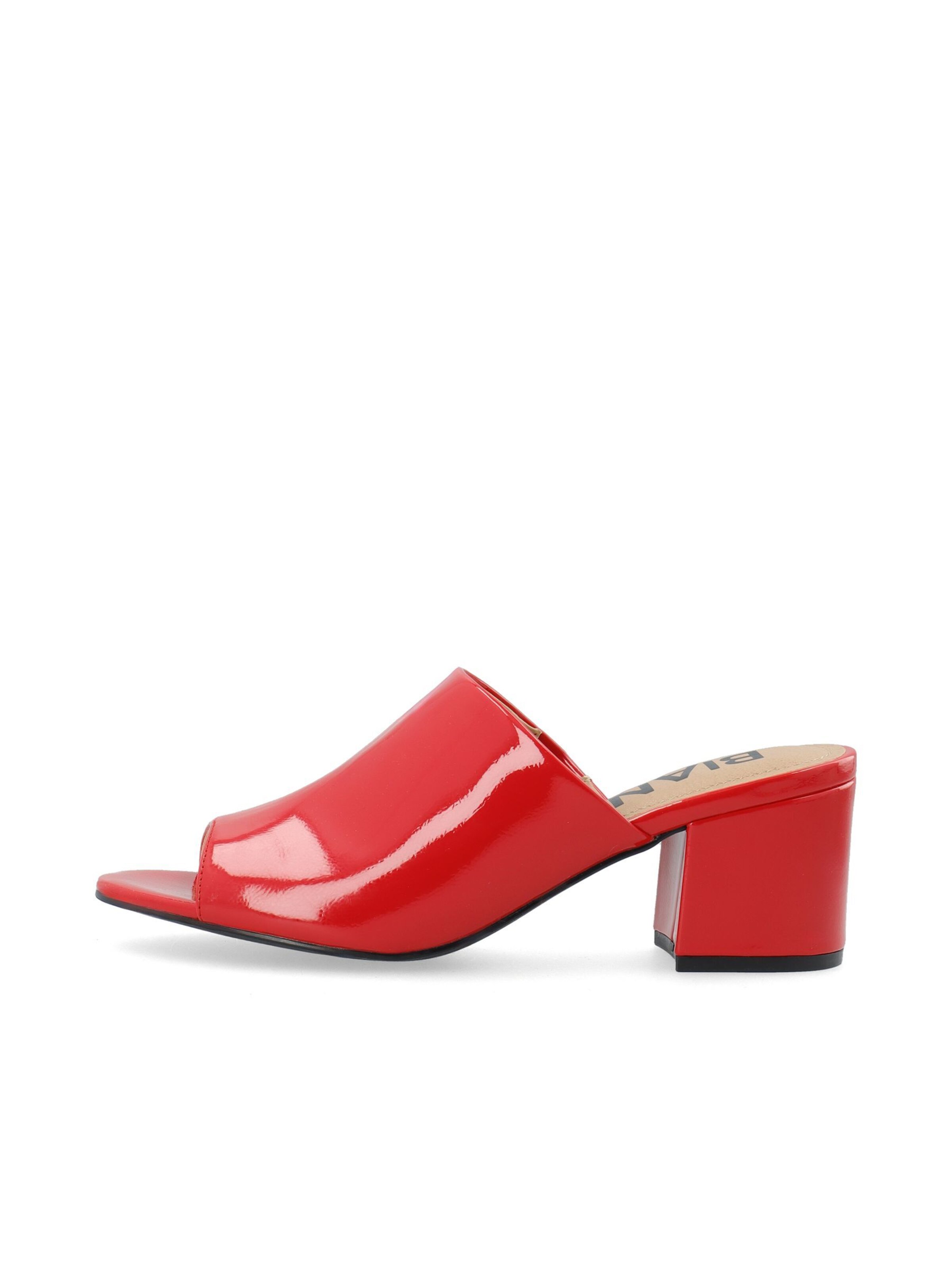 Bianco Pantoletter 'CATE' i rød: forside