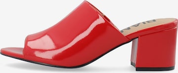 Mule 'CATE' Bianco en rouge : devant