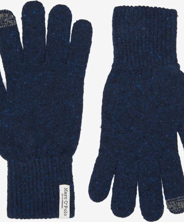 Marc O'Polo Full Finger Gloves in Blue