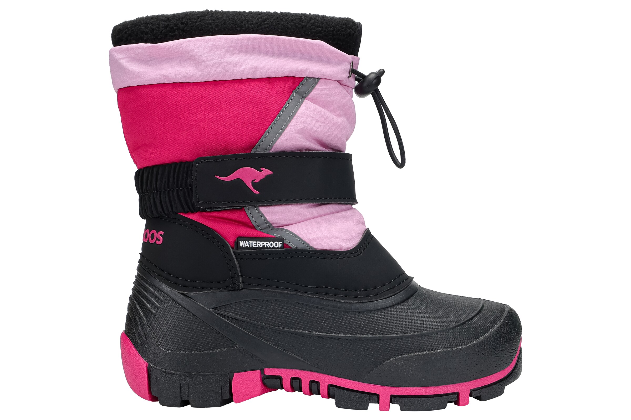 KangaROOS Snow Boots in Pink