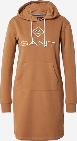 GANT - Sweatshirt em castanho: frente