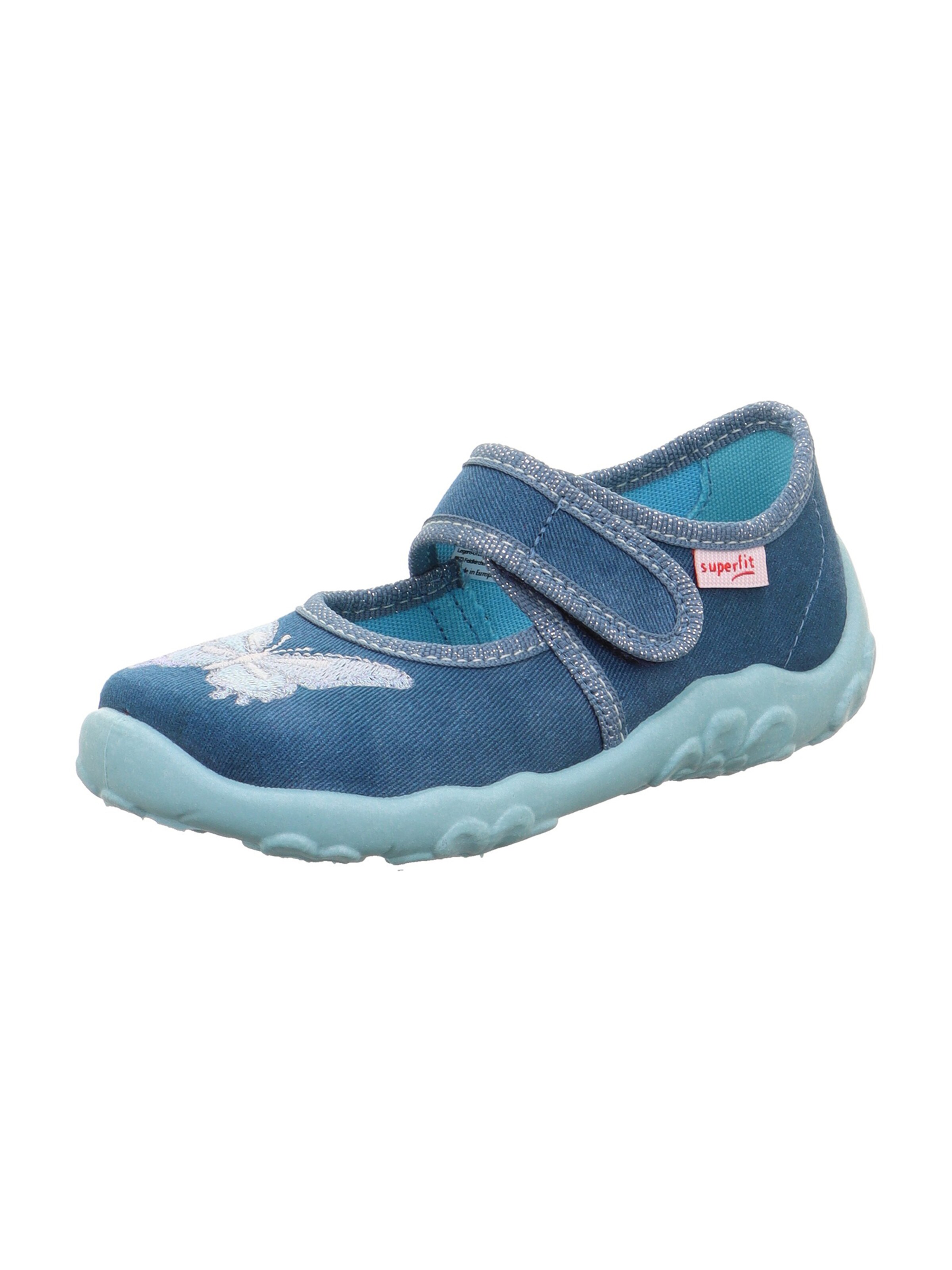 SUPERFIT Slippers 'BONNY' in Blue: front
