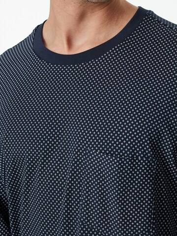 SCHIESSER Pyjama lang ' Comfort Essentials ' in Blauw