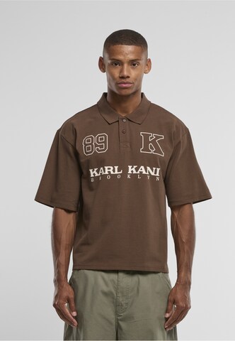Karl Kani - Camiseta en marrón: frente