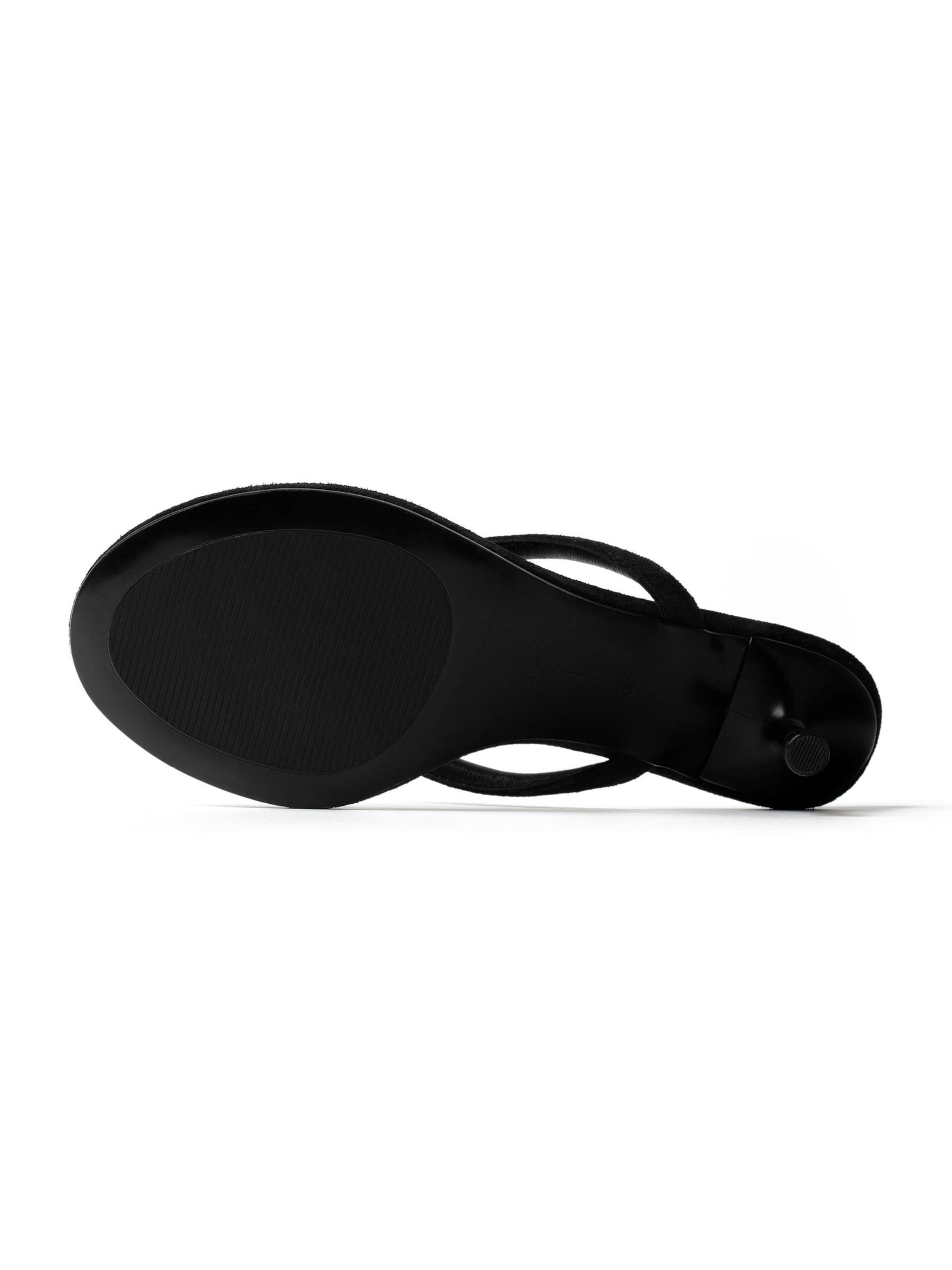 Tongs ''COSTA BREEZE' L37 HANDMADE SHOES en noir