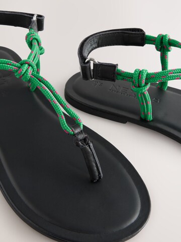 Next Japonki 'Forever Comfort' w kolorze zielony