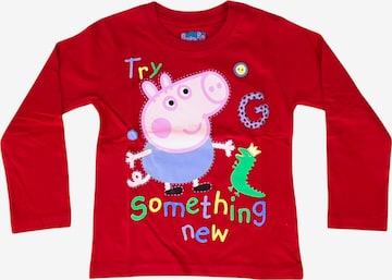 Peppa Pig Shirt 'George' in Red: front