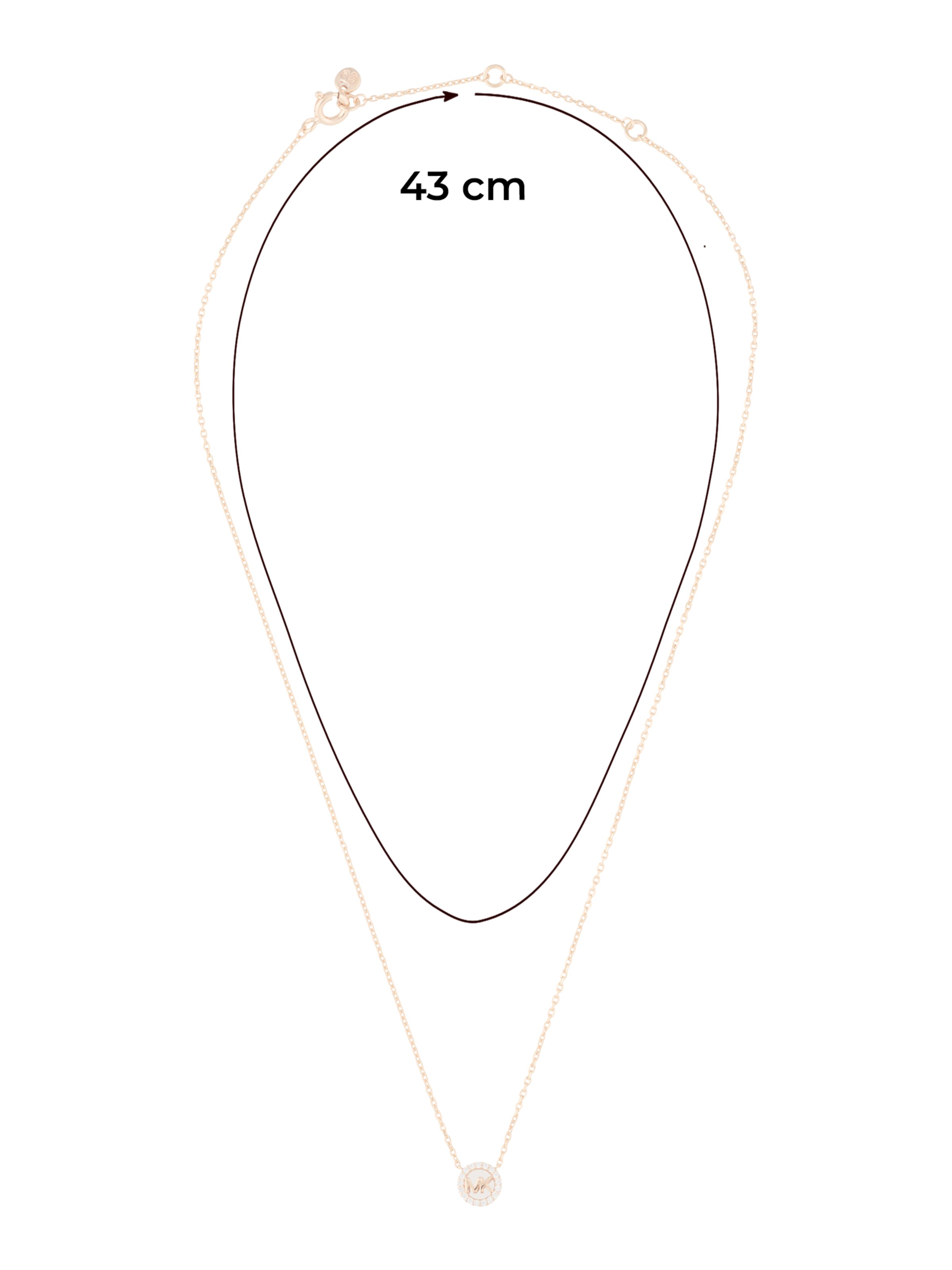 MICHAEL Michael Kors Łańcuszek w kolorze złoty