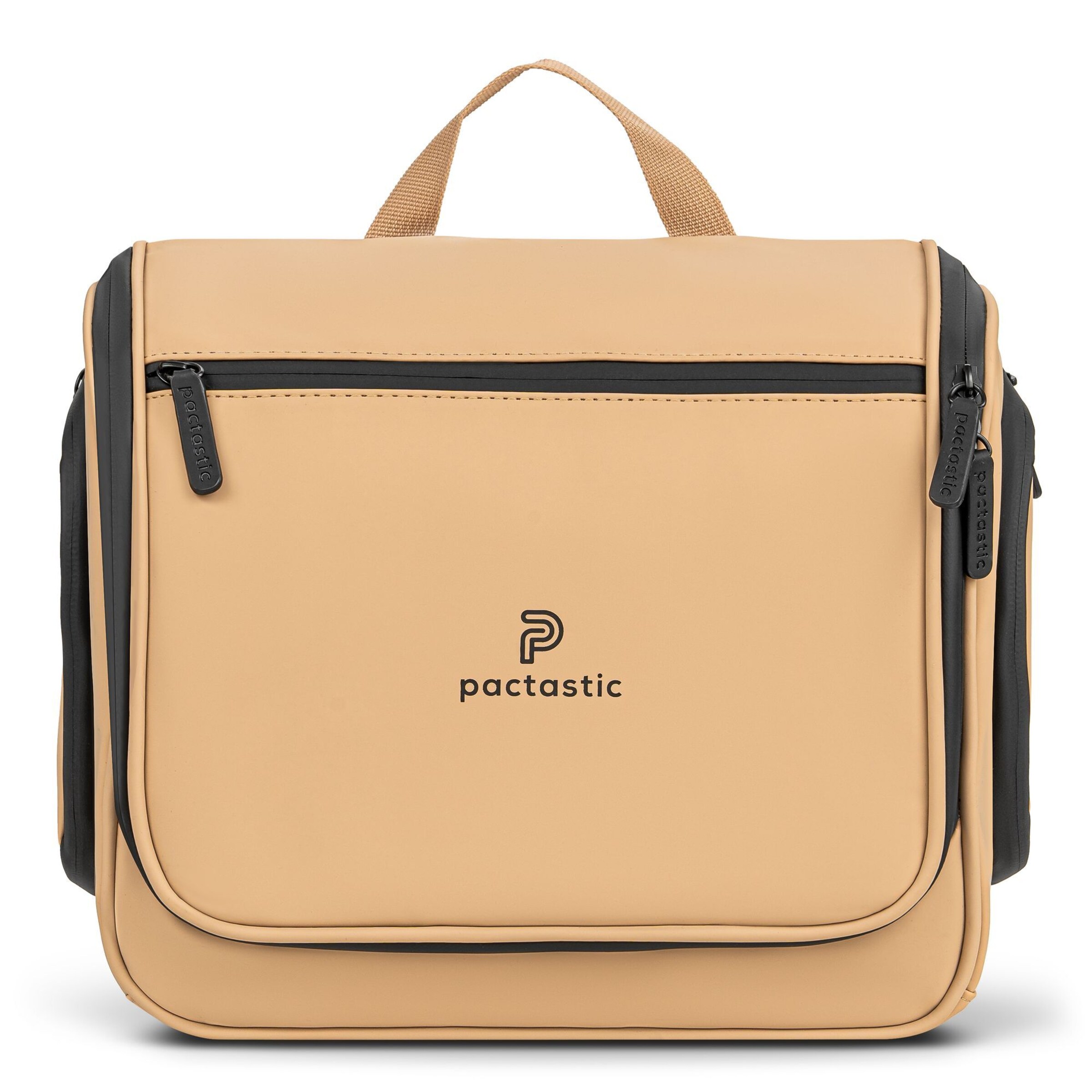 Pactastic Toiletry bag 'Urban Collection' in Beige: front