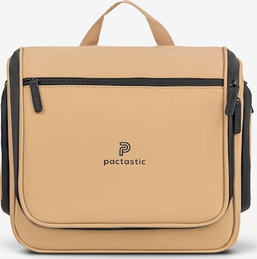 Pactastic Toiletry Bag 'Urban Collection' in Beige: front