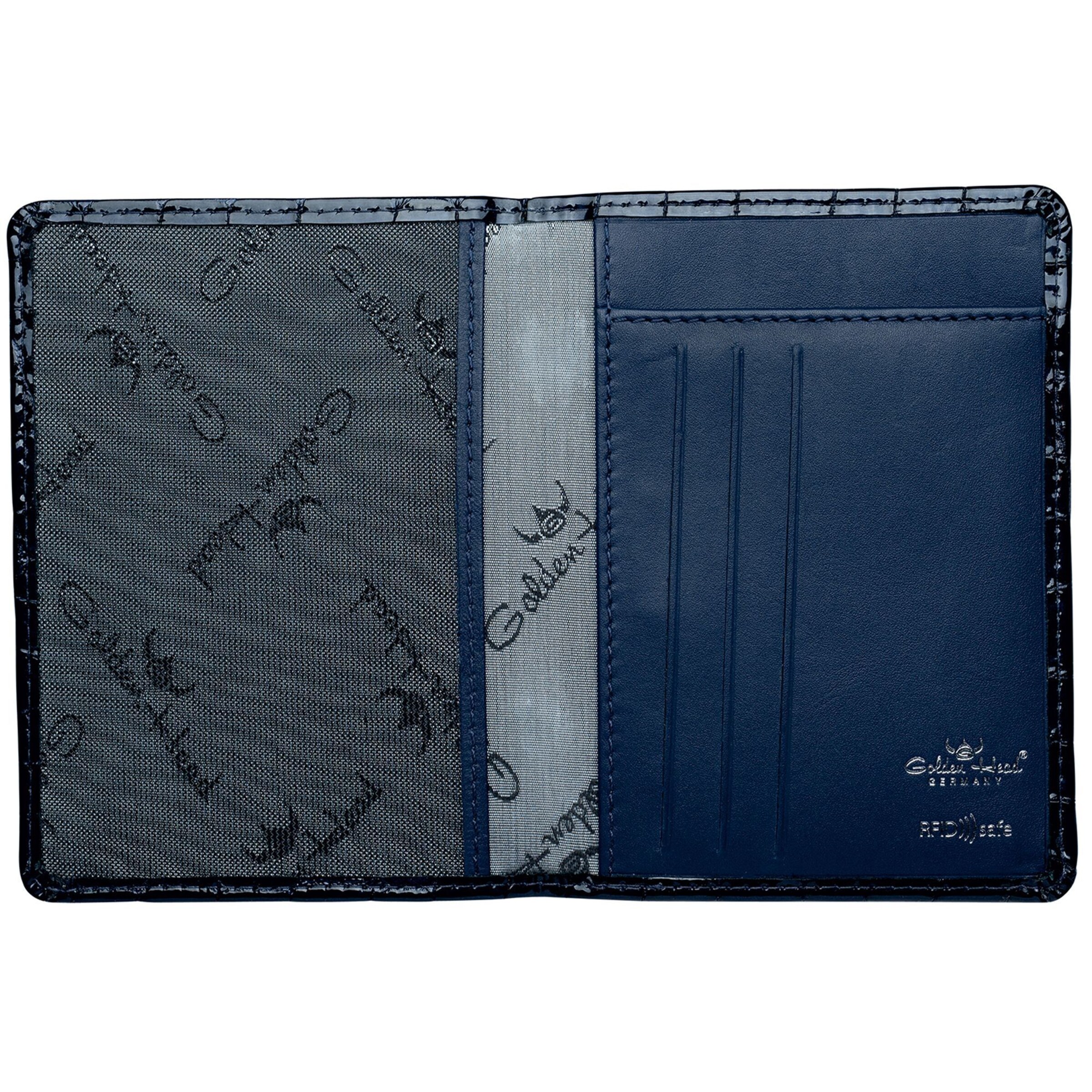 Portamonete di GOLDEN HEAD in blu