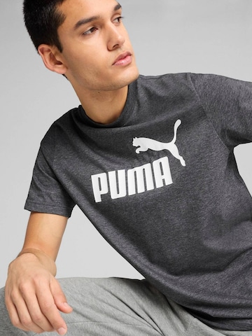 Maglietta 'Puma Ess No. 1 Logo Heather Tee' di PUMA in grigio