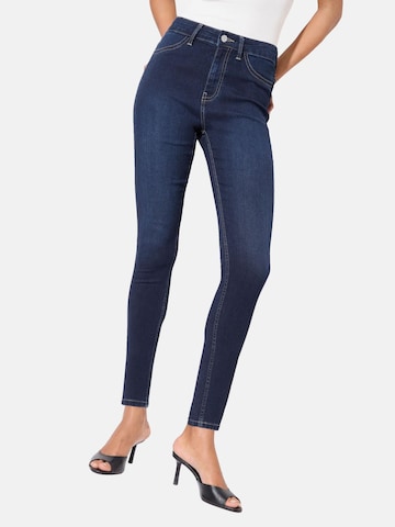 Friends Like These Jeggings in Blue: front