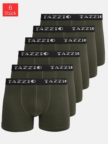 Tazzio Boxershorts 'BS1010' in Grün: Vorderseite