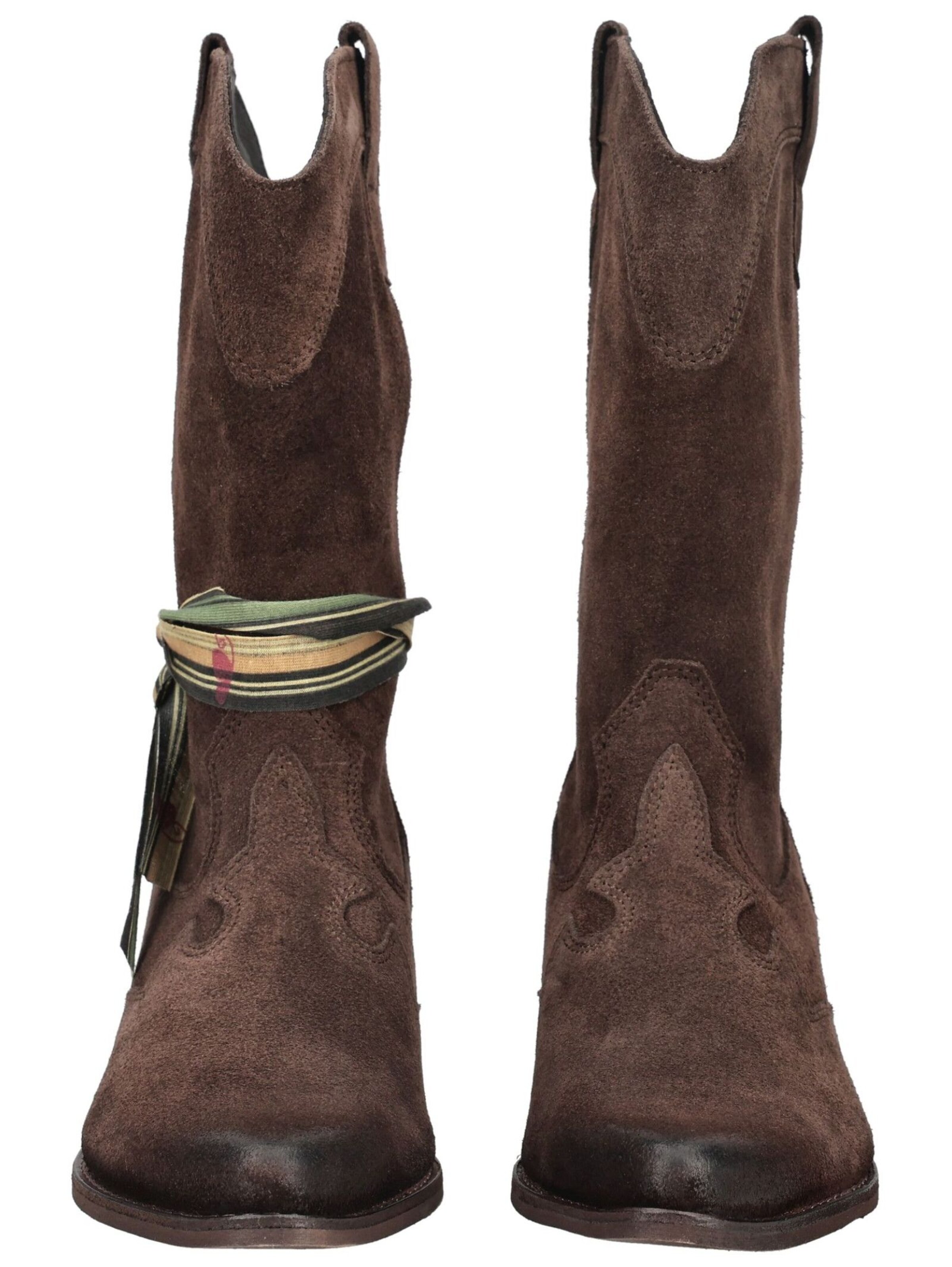 Bottes de cowboy FELMINI en marron