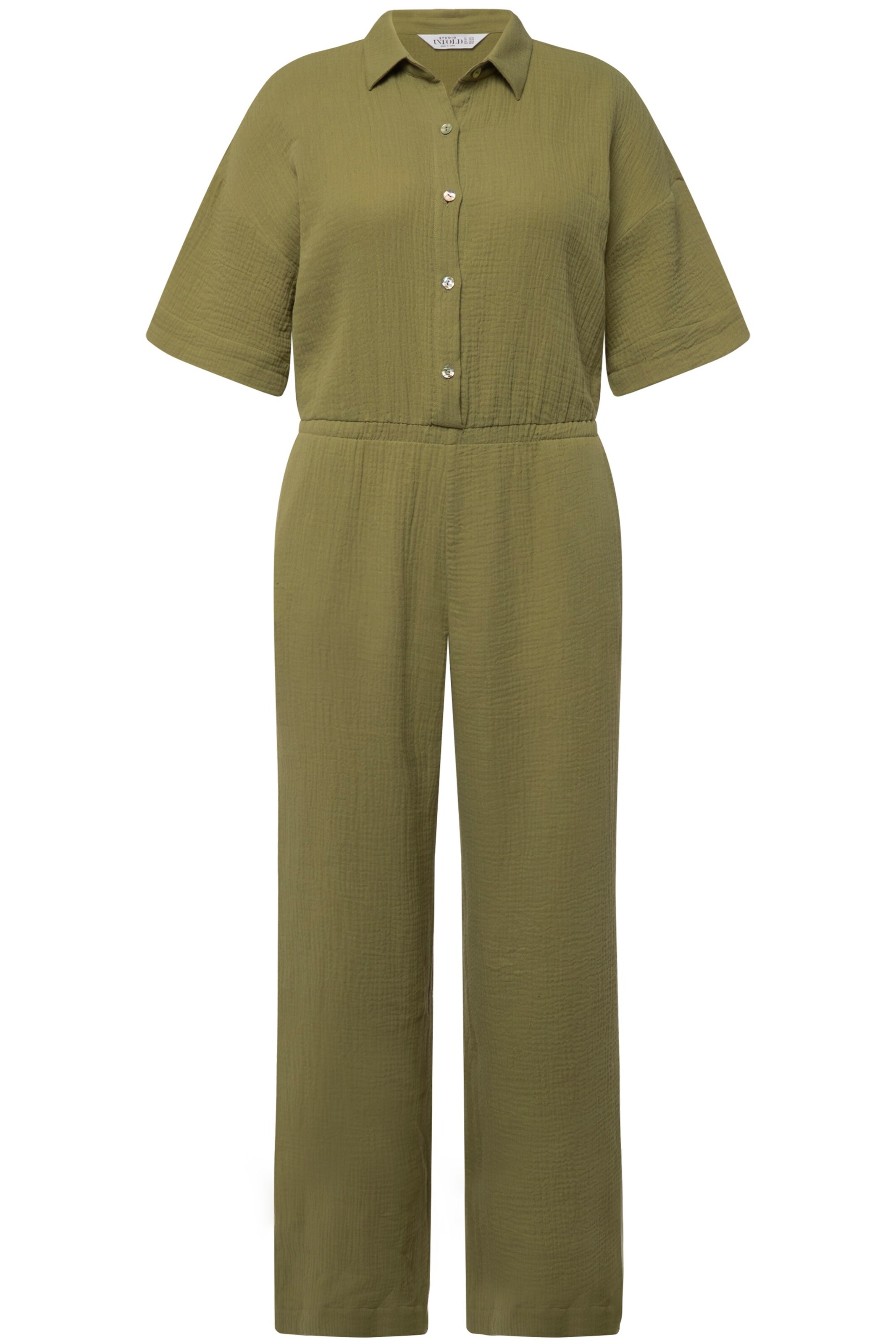 Studio Untold Jumpsuit in Grün: Vorderseite