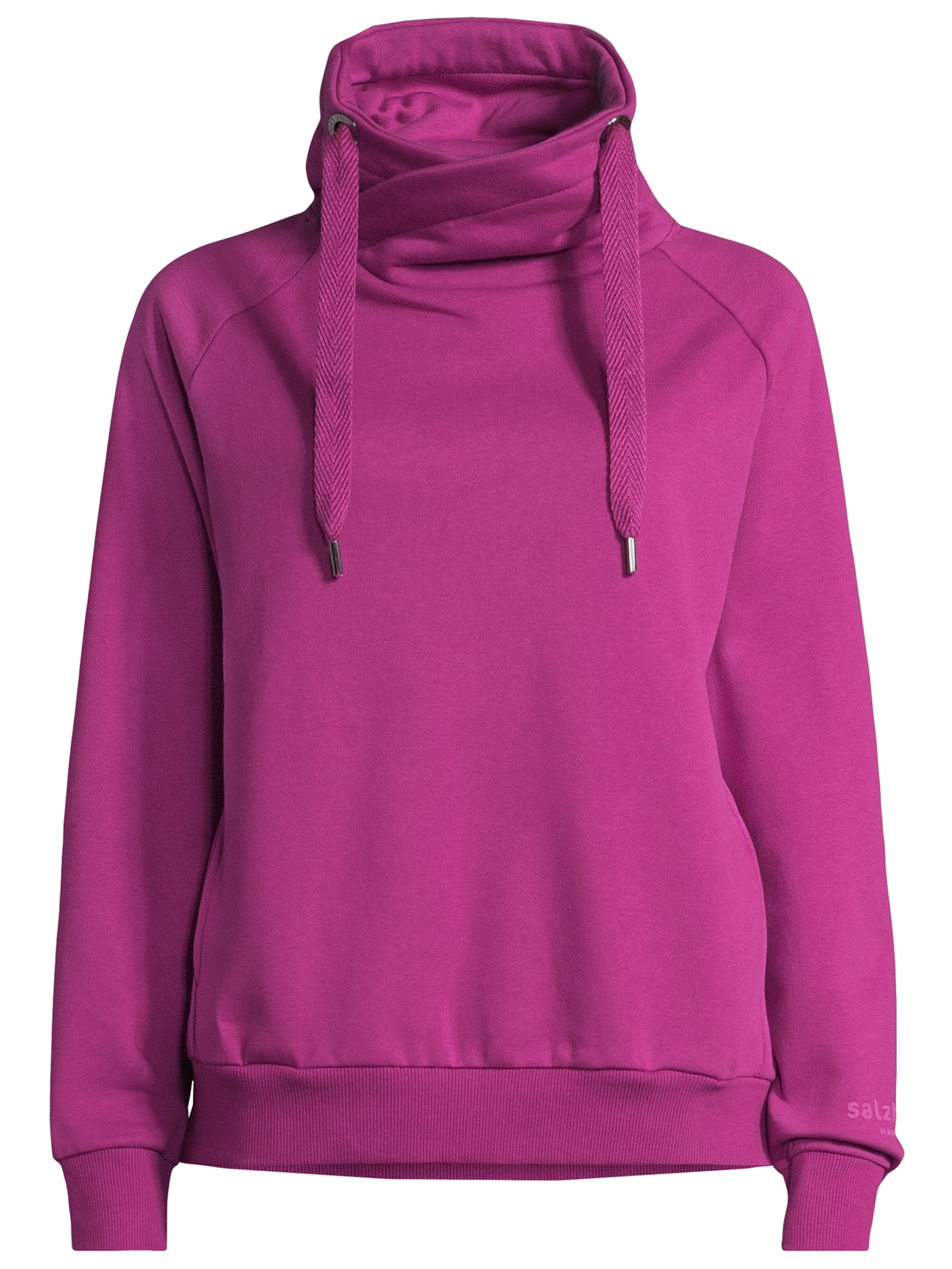 salzhaut Sweatshirt 'SCHARNTÜDER' in Lila: voorkant