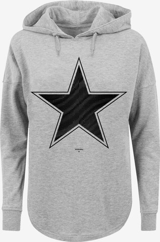 F4NT4STIC Sweatshirt 'Stern Basic' in Grey: front