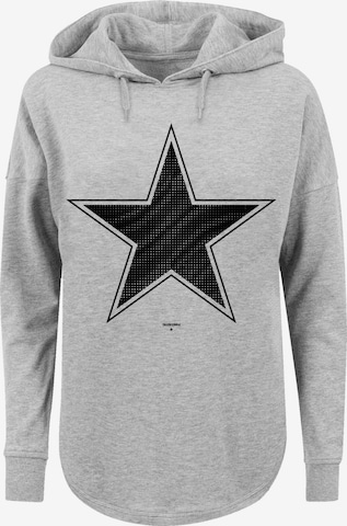 F4NT4STIC Sweatshirt 'Stern Basic' in Grau: predná strana