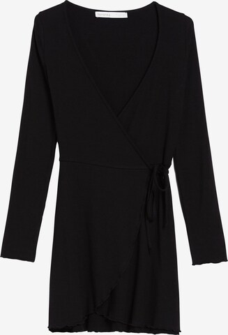 Bershka Dress in Black: front