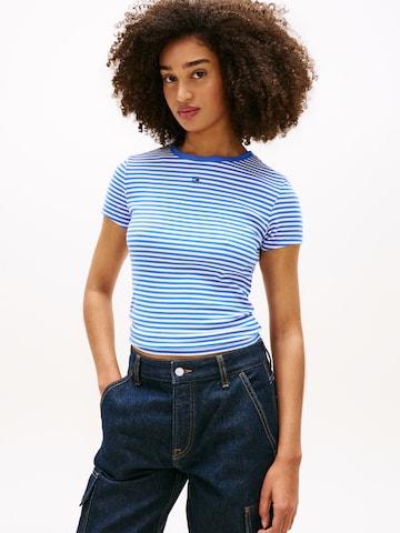 Tommy Jeans Póló 'ESSENTIAL' - kék: elől