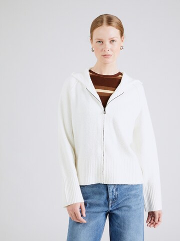 TOM TAILOR Strickjacke in Weiß: Vorderseite