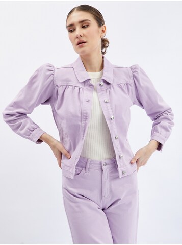 Orsay Between-Season Jacket in Purple: front