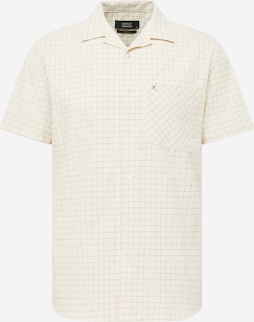Clean Cut Copenhagen Regular fit Overhemd 'Bowling Miguel' in Beige: voorkant
