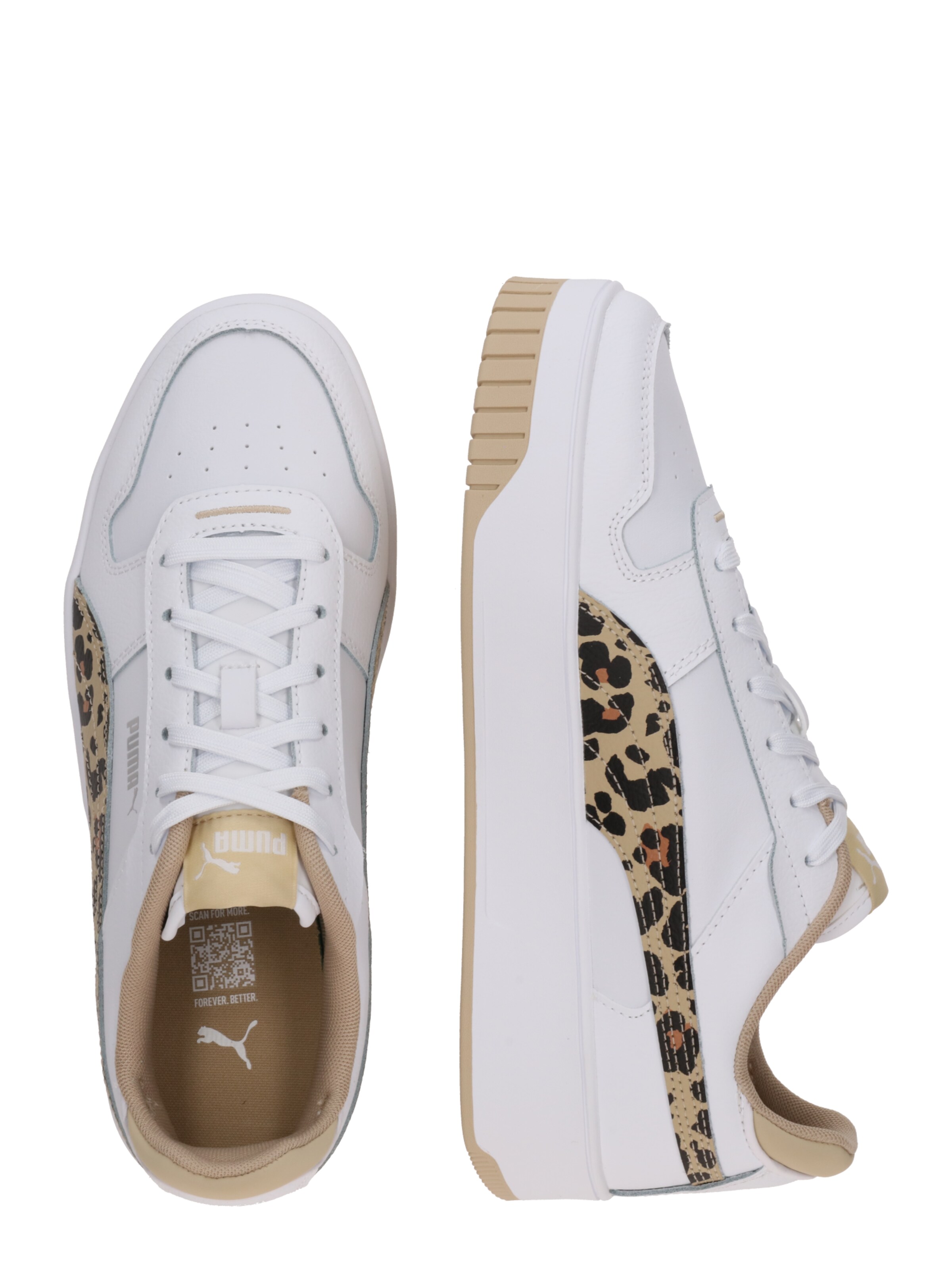 PUMA Madalad ketsid 'Carina Street', värv valge