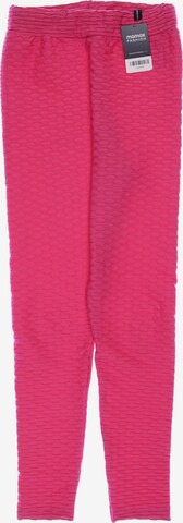 ABOUT YOU Pants in S in Pink: front