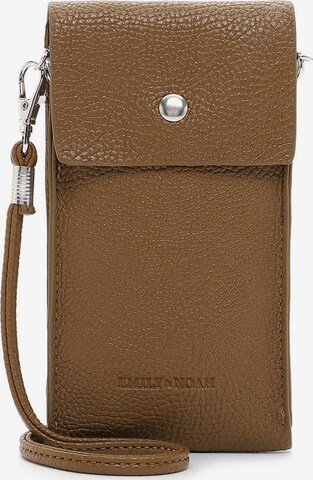 Emily & Noah Smartphone Case 'Emma' in Brown: front