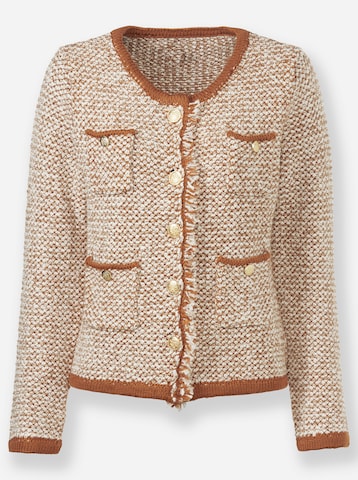 heine Strickjacke in Braun: Vorderseite