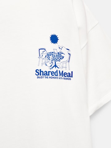 T-shirt Pull&Bear en gris