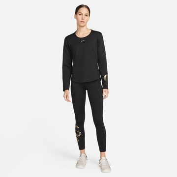 NIKE Functioneel shirt 'One' in Zwart