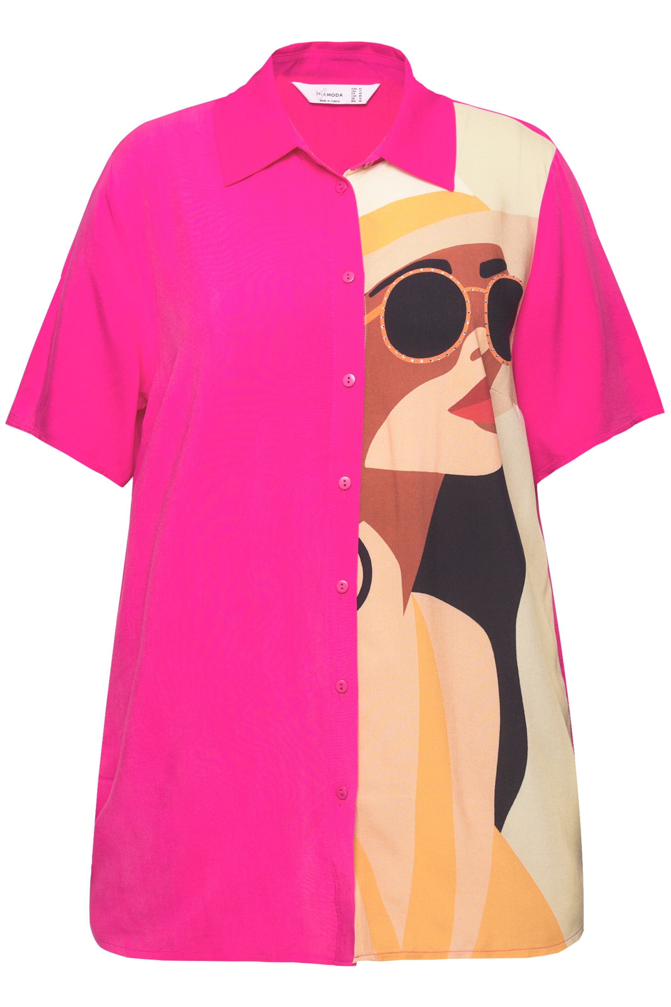 MIAMODA Bluse in Pink: Vorderseite