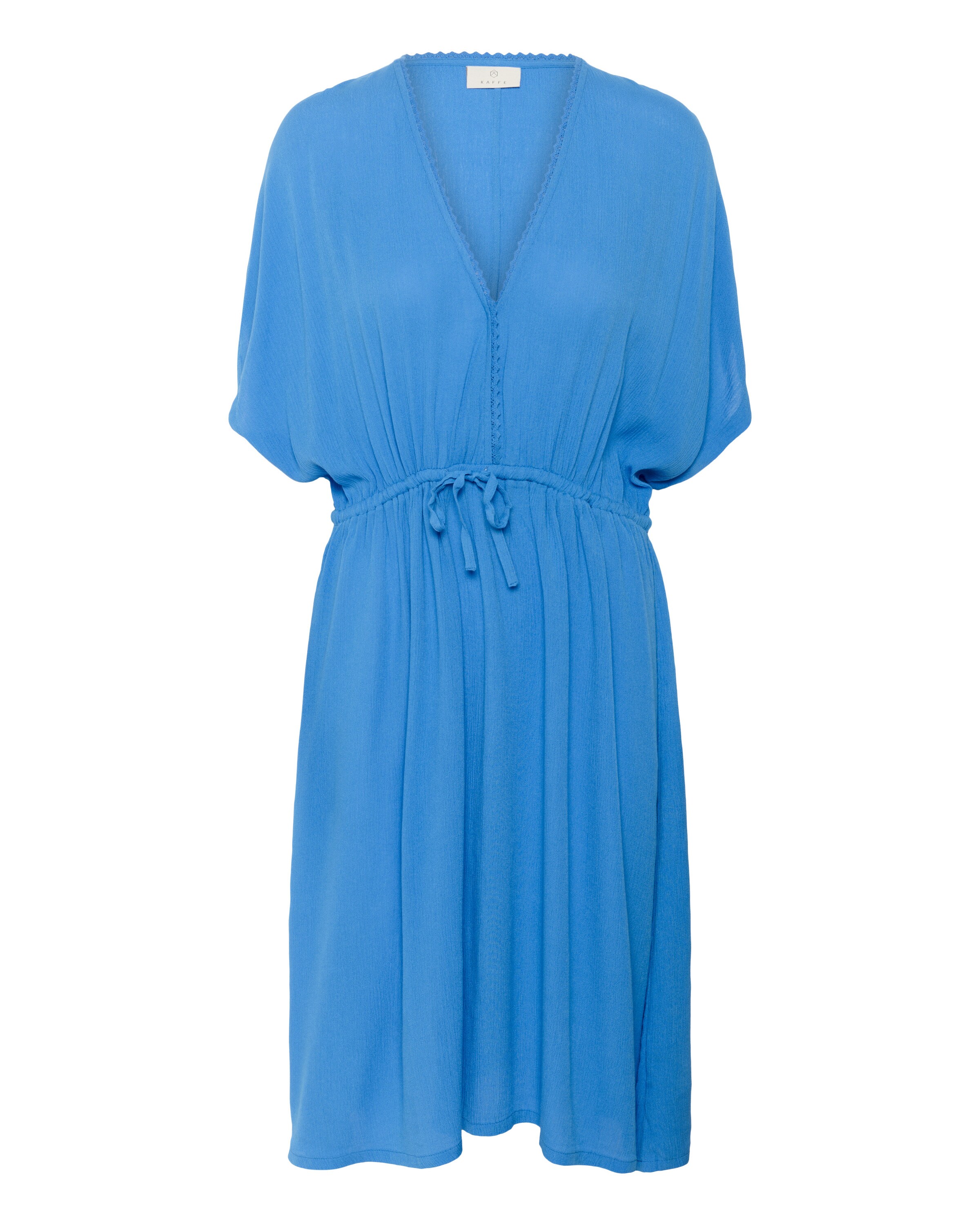 Kaffe Kleid 'Daisy Amber Tie' in Blau: Vorderseite