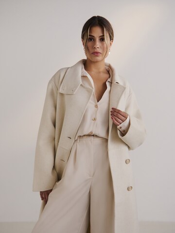Guido Maria Kretschmer Women - Abrigo de entretiempo 'Christiana' en beige: frente