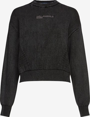 KARL LAGERFELD JEANS Neulepaita värissä musta: etupuoli