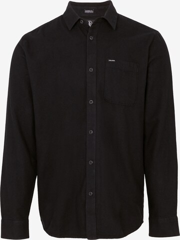 Volcom Regular fit Overhemd 'Caden' in Zwart: voorkant