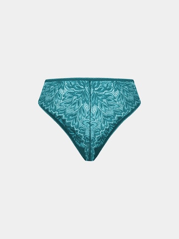 Erlich Textil - Tanga 'Iconic Lace' em azul