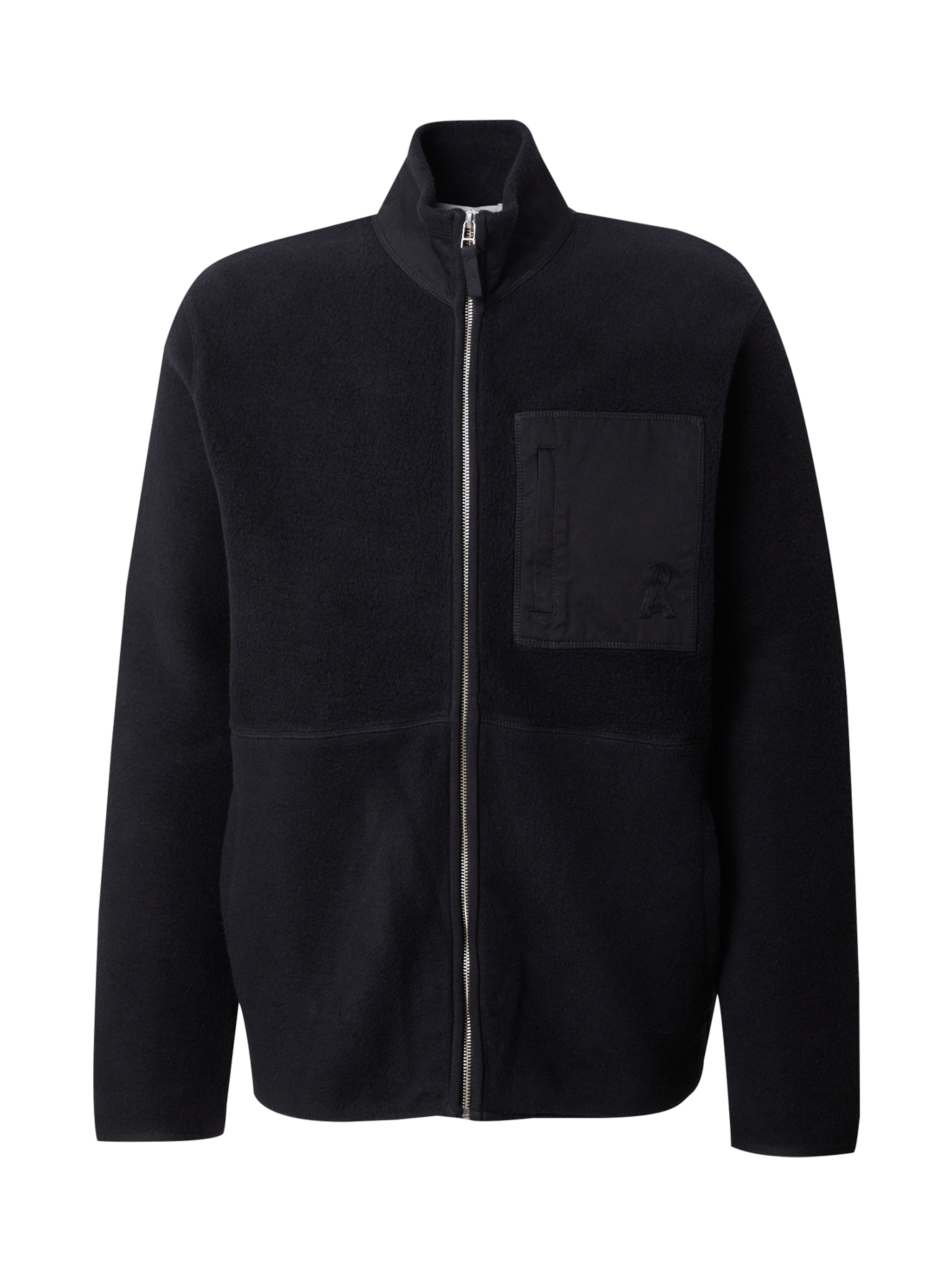 Giacca di mezza stagione 'FLAABO' di ARMEDANGELS in nero: frontale