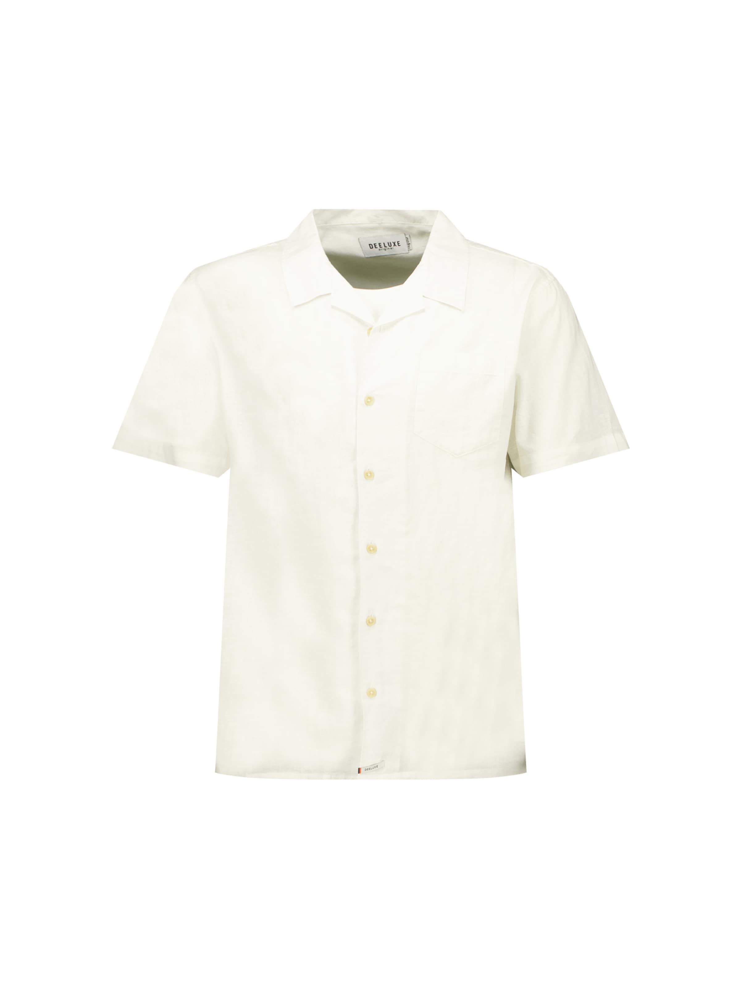 Coupe regular Chemise 'TAMPA' Deeluxe en blanc : devant