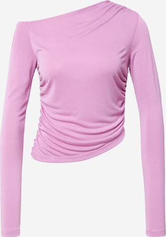WEEKDAY Shirt 'Lou' in Pink: front