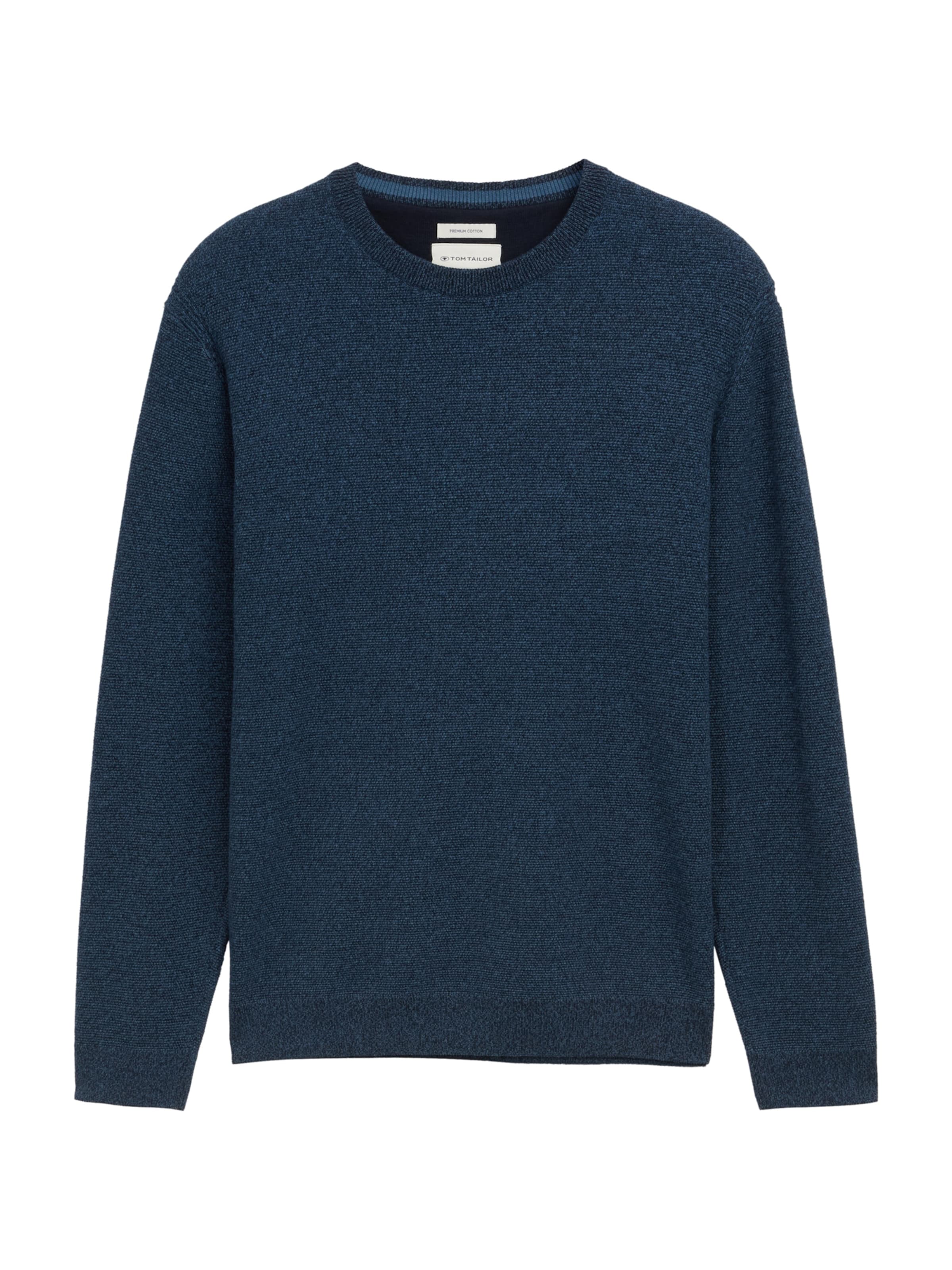 TOM TAILOR Sweater in Blue: front