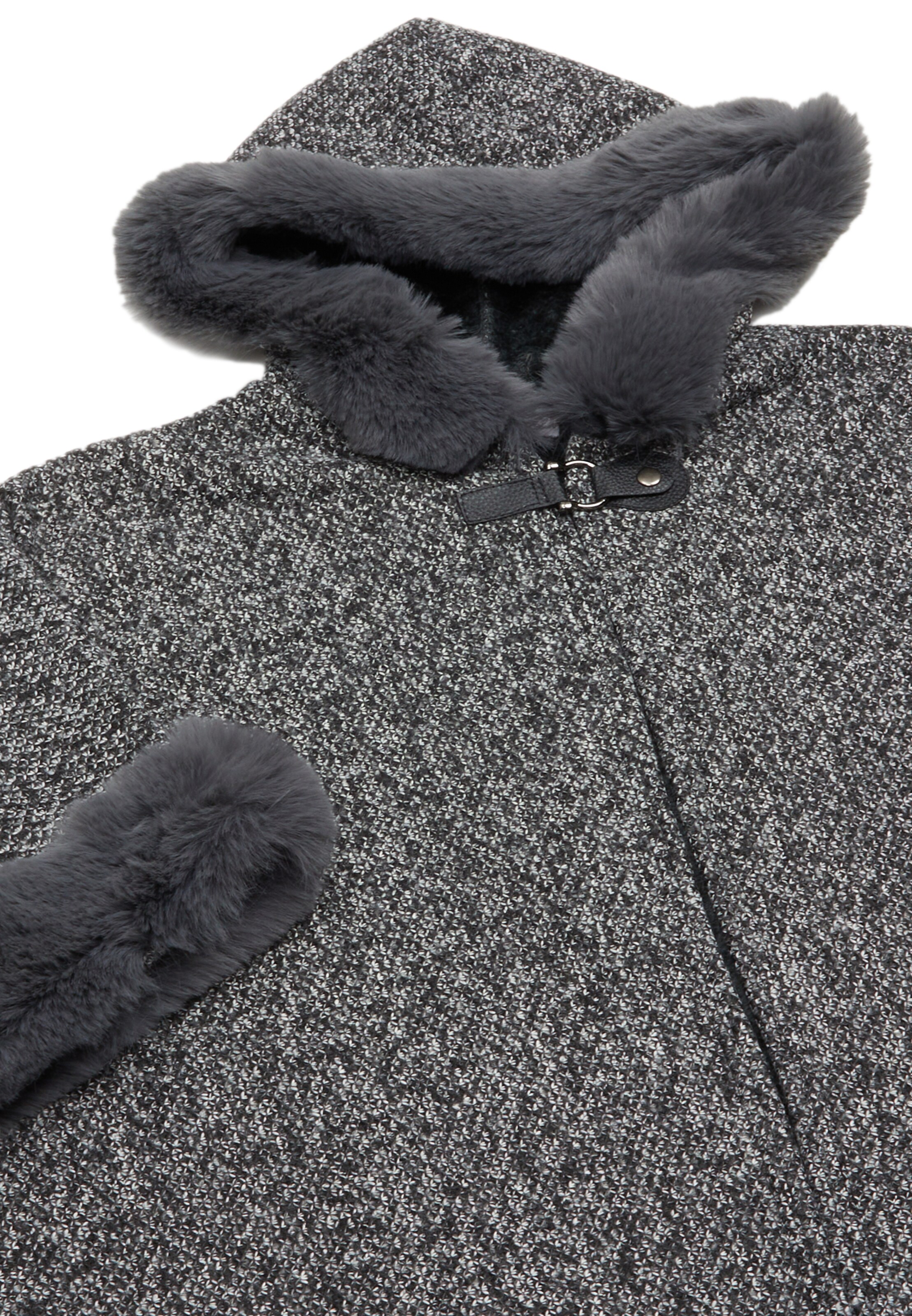 FRAULLY Cape in Grijs