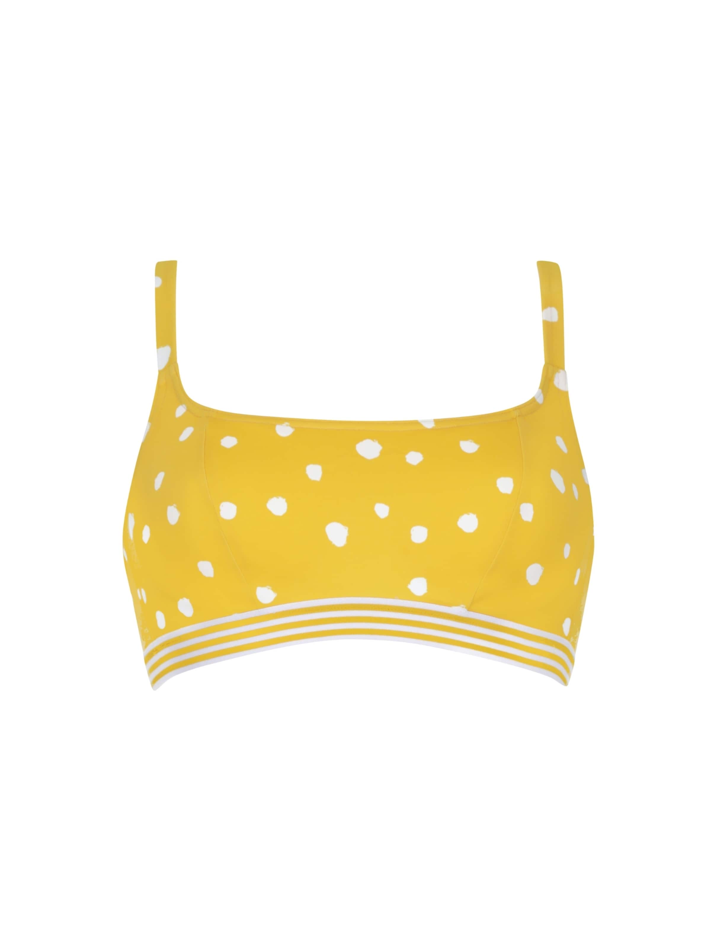 VIVID Μπουστάκι Τοπ μπικίνι σε κίτρινο: μπροστά