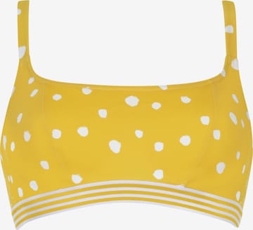 VIVID Bustier Bikinitoppi värissä keltainen: etupuoli