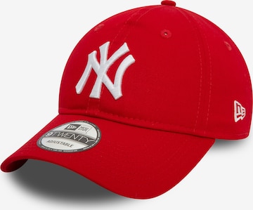Cappello da baseball 'LEAGUE ESS 9FORTY NEYYAN' di NEW ERA in rosso: frontale