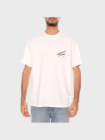 Maglietta 'TJM RLX NOVELTY SS TEE ANCIENT WHITE' di TOMMY HILFIGER in bianco